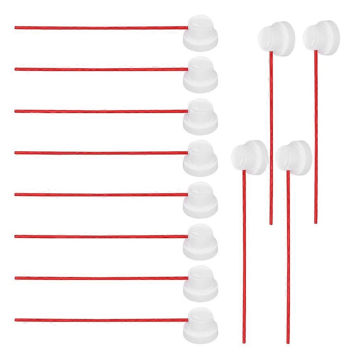 Set accesorii pentru spray-uri, 20 seturi, diverse culori, 2.20x2.20x1.60cm, 11.80x11.80x0.20cm