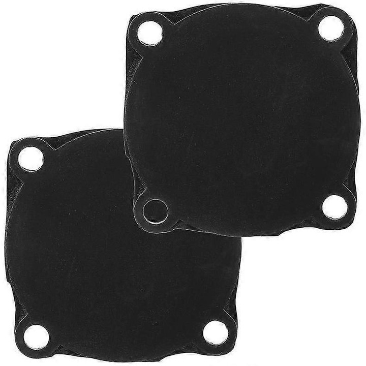 Set 2 garnituri comutator compresor, cauciuc, negru, 4.20x4.00x0.20cm