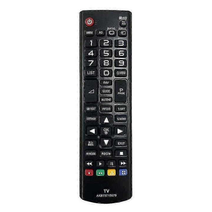 Telecomanda TV AKB73715679, wireless, neagra, 5-10 m