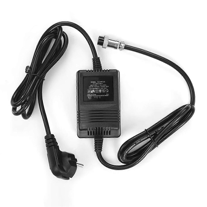 Mixer hálózati adapter, 17V, 3 tűs, fekete, EU típusú