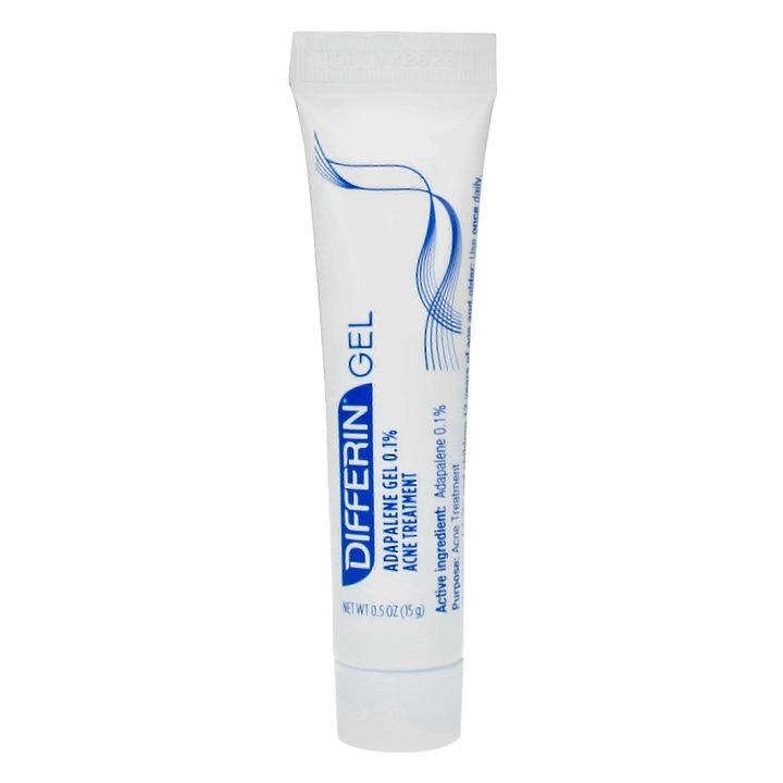 Gel pentru acnee Adapalene 0.1%, 15ml, reduce inflamatia, previne cosurile