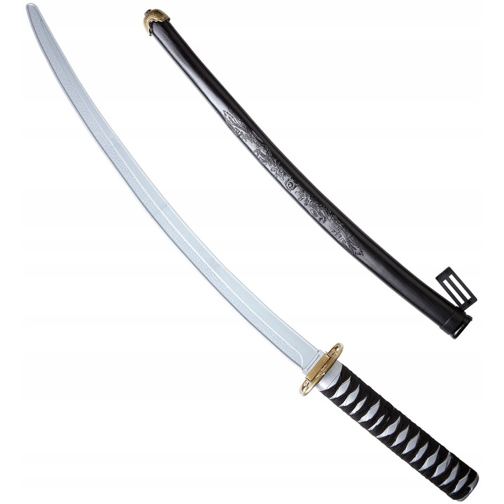 Katana samurai WIDMANN cu teaca, 75cm, plastic