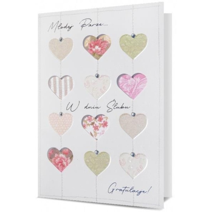 Felicitare de nunta, Pan Dragon, bogat decorata, cu plic