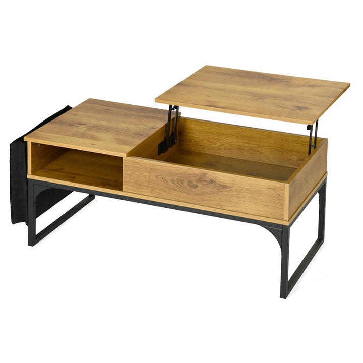 Маса за всекидневна FurnitureR® 100×50×45 см Дъб