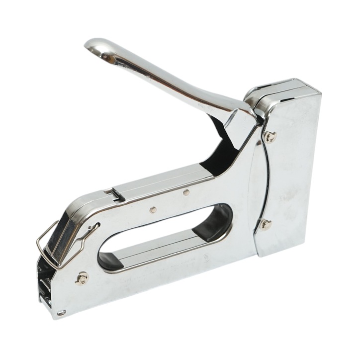 Capsator manual tapiterie profesional, capse 4-14mm, set 600 capse 1.2x10mm incluse Crownman