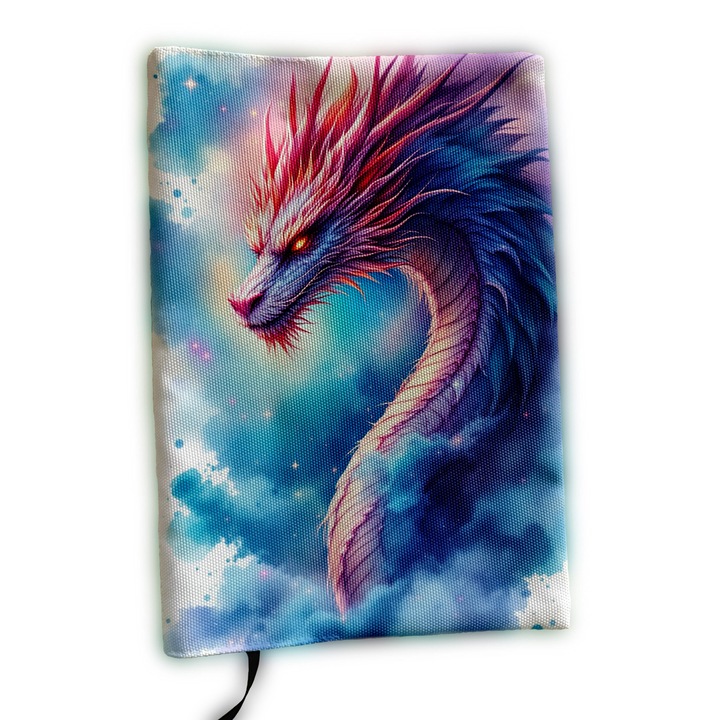 Copertă de carte Dragon, Poliester, 24x17cm