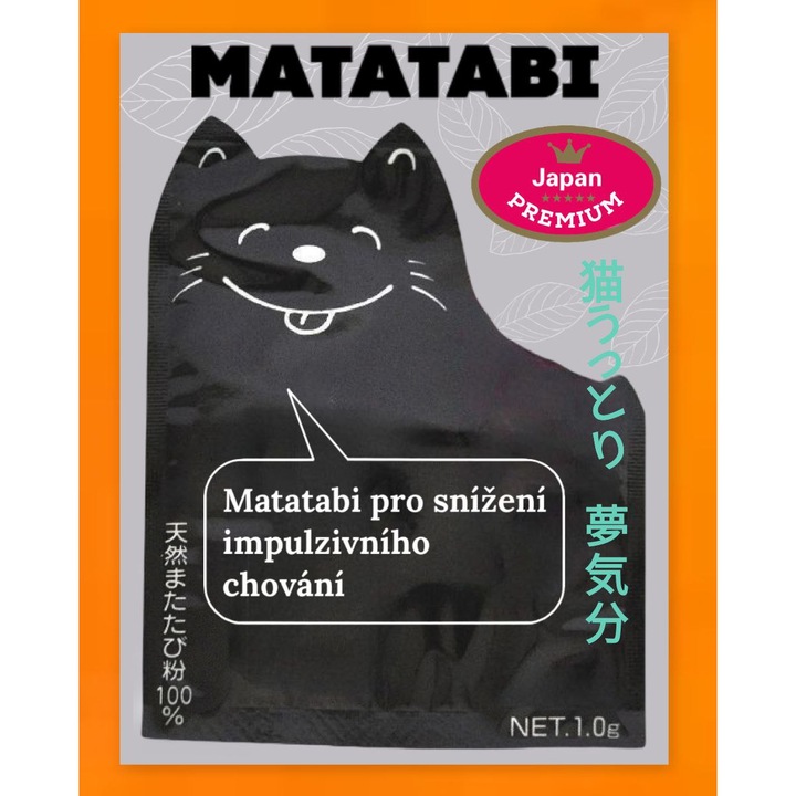 Japán Prémium Matatabi Macskáknak - Függőségmentes, Agressziócsökkentő