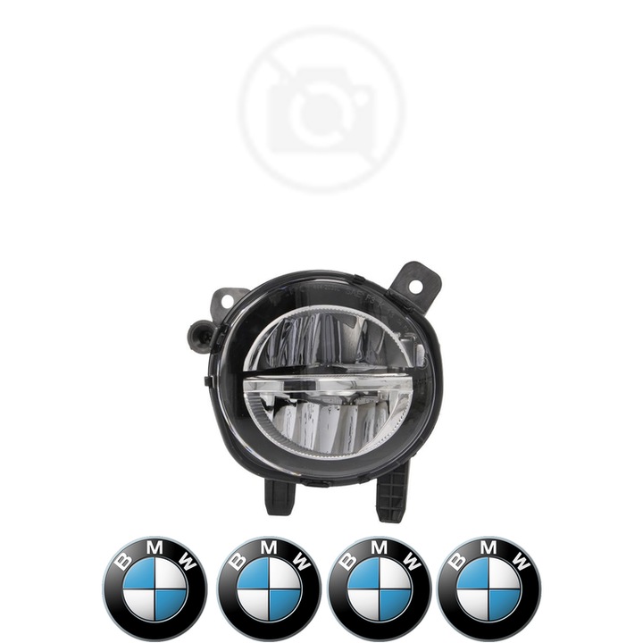 Lampa Proiector Stanga BMW Seria 3 din 1990-2019, Auto, Tip bec LED, Depo, 4 Stickere auto cu BMW