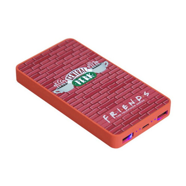 Generic Külső akkumulátor, 6000 mAh, USB-C, többszínű