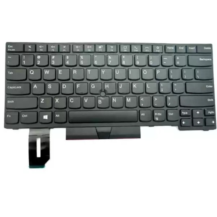 Tastatură laptop Lenovo ThinkPad T14/P14s Gen 1/Gen 2, fără buton TrackPoint, 5N20V43760, 5N20V44048, negru