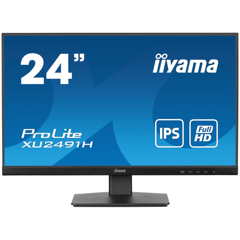 Monitor LED IPS iiyama ProLite XU2491H-B1 23.8" Full HD, 100Hz, 0.5ms, HDMI, DisplayPort, Flicker-free + Blue light