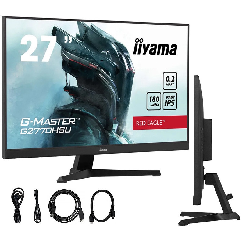 Monitor gaming LED IPS iiyama G-Master G2770HSU-B6, 27
