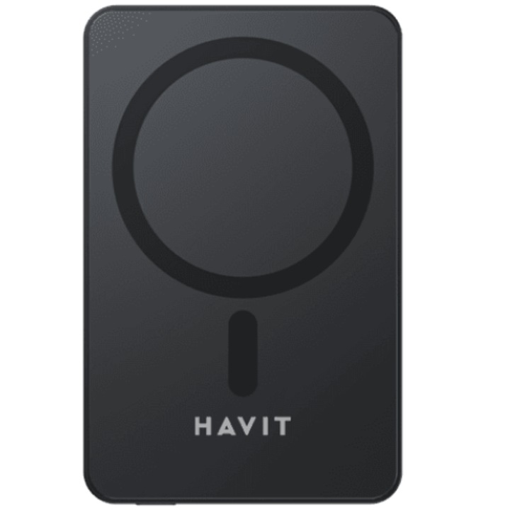HAVIT PB5217 mobil power bank, 20W, 10000mAh, USB-C, fekete