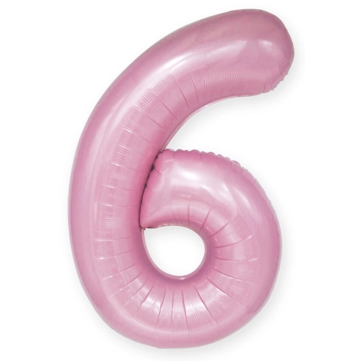 Fólia lufi, PARTYPAL, 6-os, rózsaszín, 100 cm