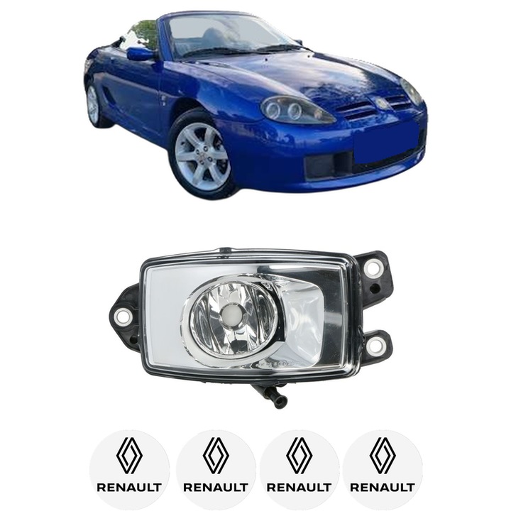 Lampa Proiector Dreapta RENAULT TRUCKS T din 2013, Auto, Tip bec H11, Depo, 4 Stickere auto cu RENAULT TRUCKS