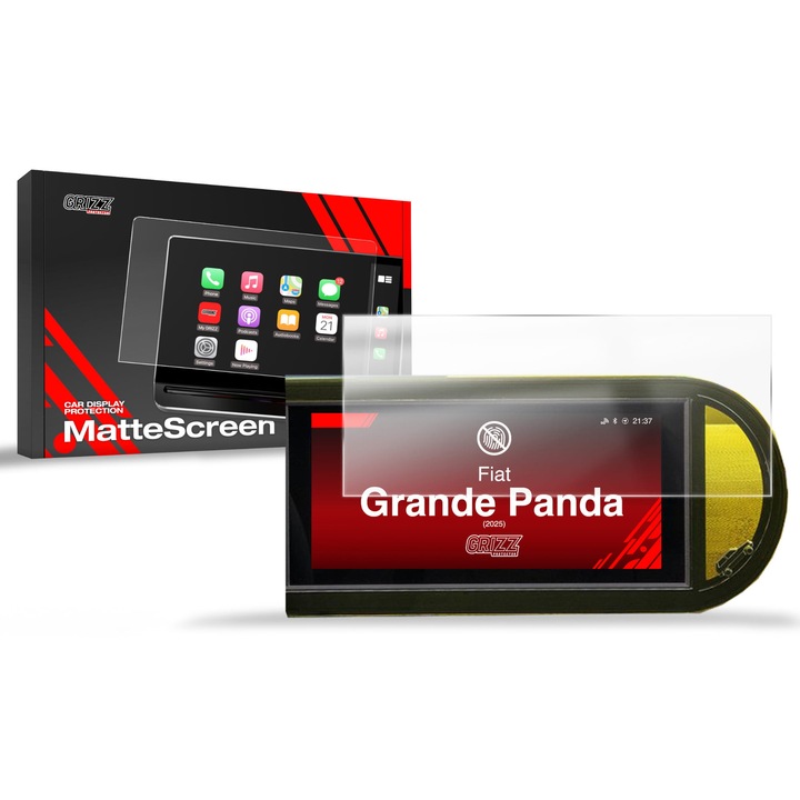 Folie mata, GrizzProtector - CarDisplay pentru Fiat Grande Panda 10,25 (2025)