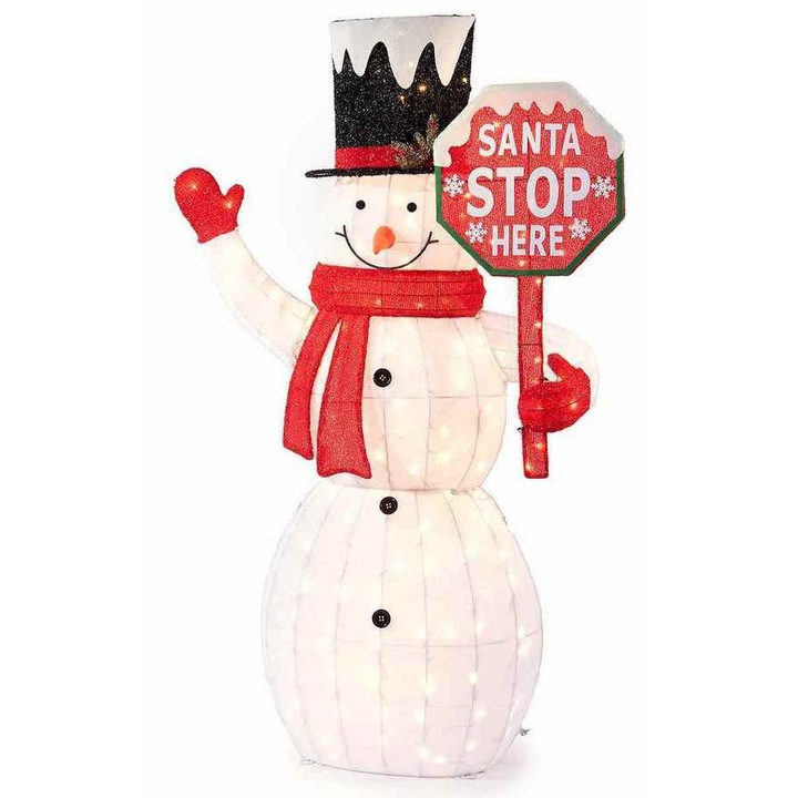 Figurina Om Zapada cu led cm 97 x 35 x 150 H