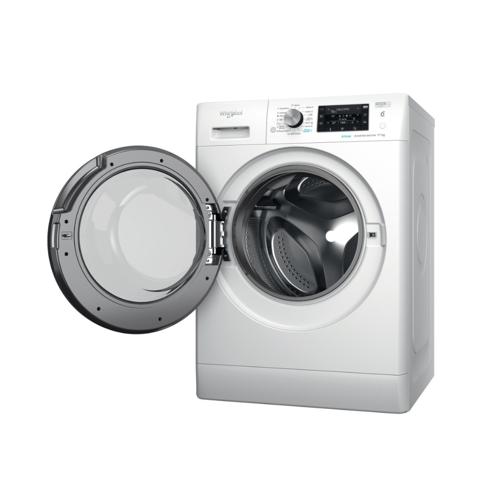 Masina de spalat rufe Whirlpool FFD 11489 BV EE, Al 6-lea simt, Steam Refresh, 11 kg, 1400 rpm, FreshCare+, Clasa A, Alba