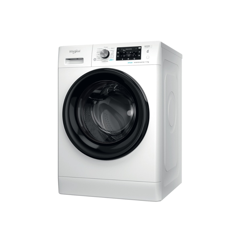 Masina de spalat rufe Whirlpool FFD 11489 BV EE, Al 6-lea simt, Steam Refresh, 11 kg, 1400 rpm, FreshCare+, Clasa A, Alba