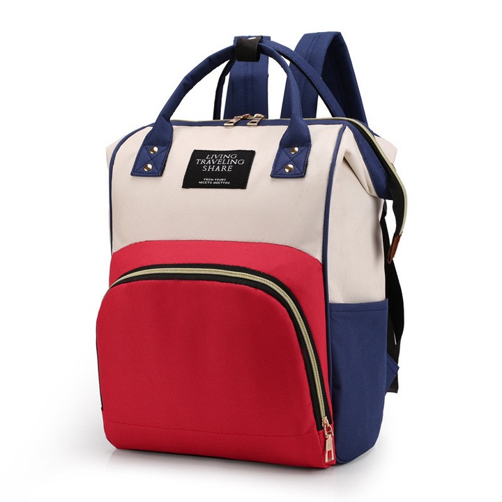 Geanta tip Rucsac Multifunctional, 40x25 cm, Multicolor - GRM-01