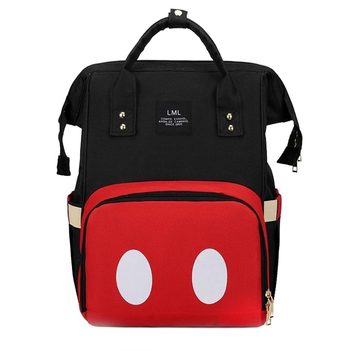 Geanta tip Rucsac Multifunctional, 40x25 cm, Mickey - GRM-07