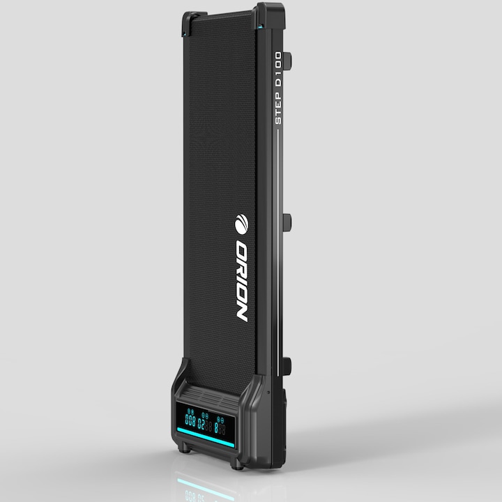 Banda alergare electrica Orion D100, motor 2CP, calculator 3 ferestre lumina albastra, greutate maxima utilizator 100 kg