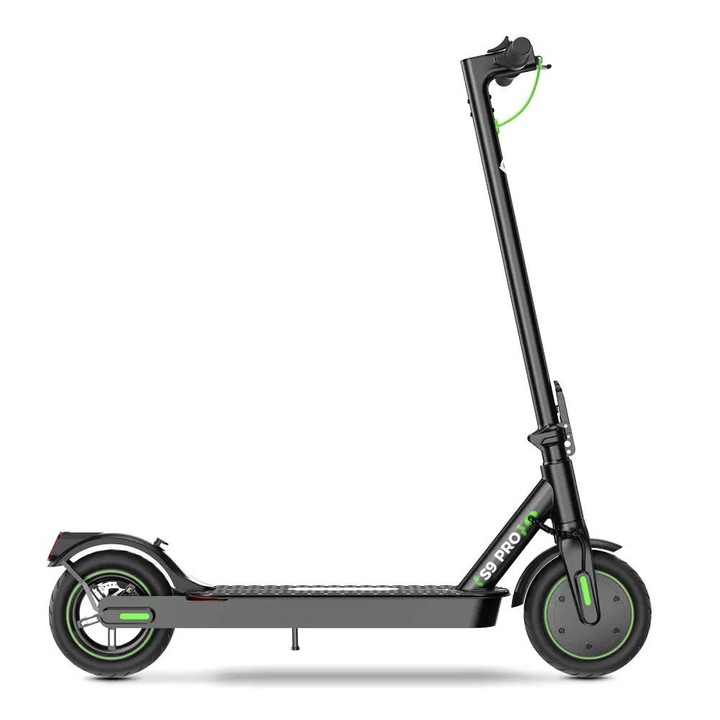 Isinwheel S9 Pro Összecsukható Elektromos Roller Felnőtteknek, 350W-os Motor, 8.5 Hüvelykes Felfújható Gumik, 36V, 7.5 Ah Akkumulátor