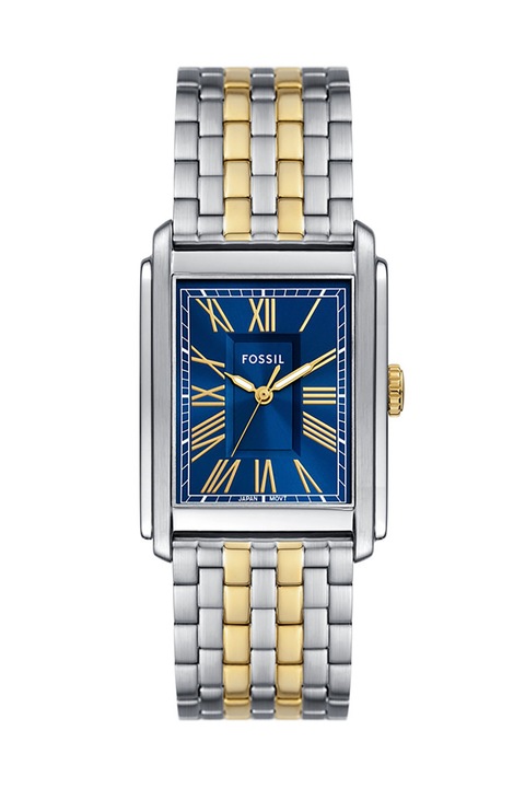 Fossil, Часовник от неръждаема стомана Carraway, Сребрист, Златист