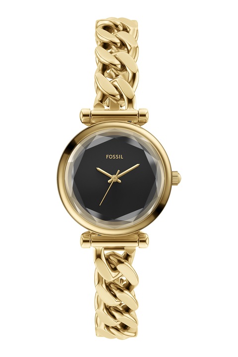 Fossil, Кварцов часовник от неръждаема стомана, Златист