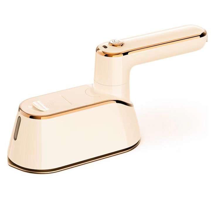 Fier de calcat cu abur 2-in-1, ceramica, 150C, portabil, pentru acasa si calatorii