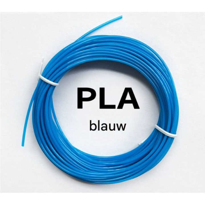 Filament PLA 1.75mm pentru imprimare 3D, 10 metri, albastru