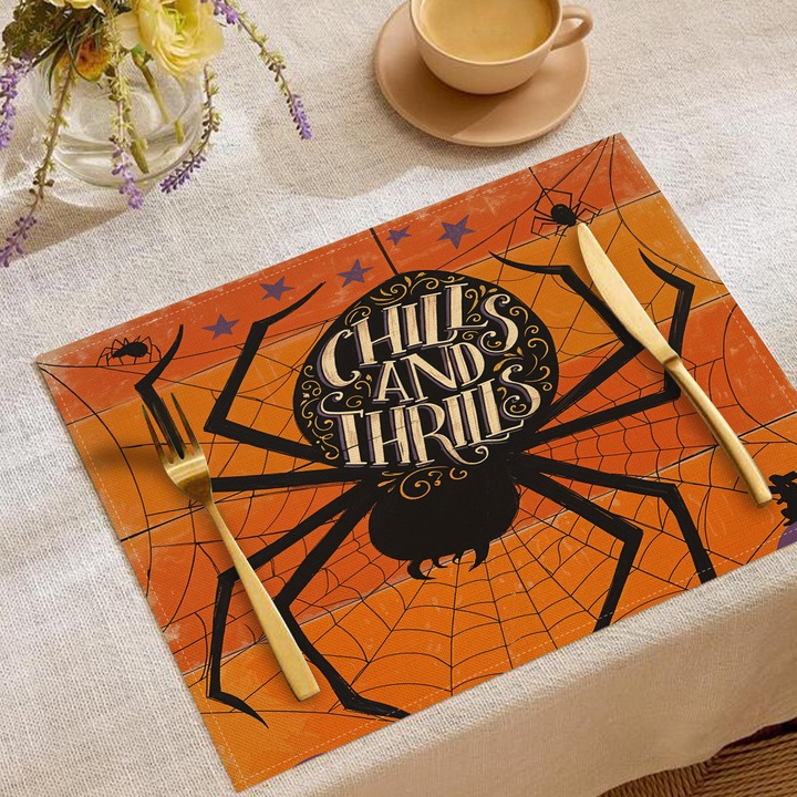 Servete de Halloween, naproane decorative, 30x45cm, set