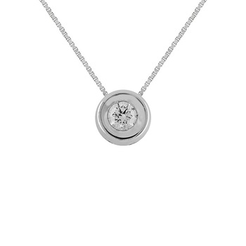 Pandantiv cu Lant Aur 18k Diamant Bibigi Punto Luce, 45 CLH0002B06-W Pandantiv cu Lant Aur 18k Diamant Bibigi Punto Luce, 45 CLH0002B06-W