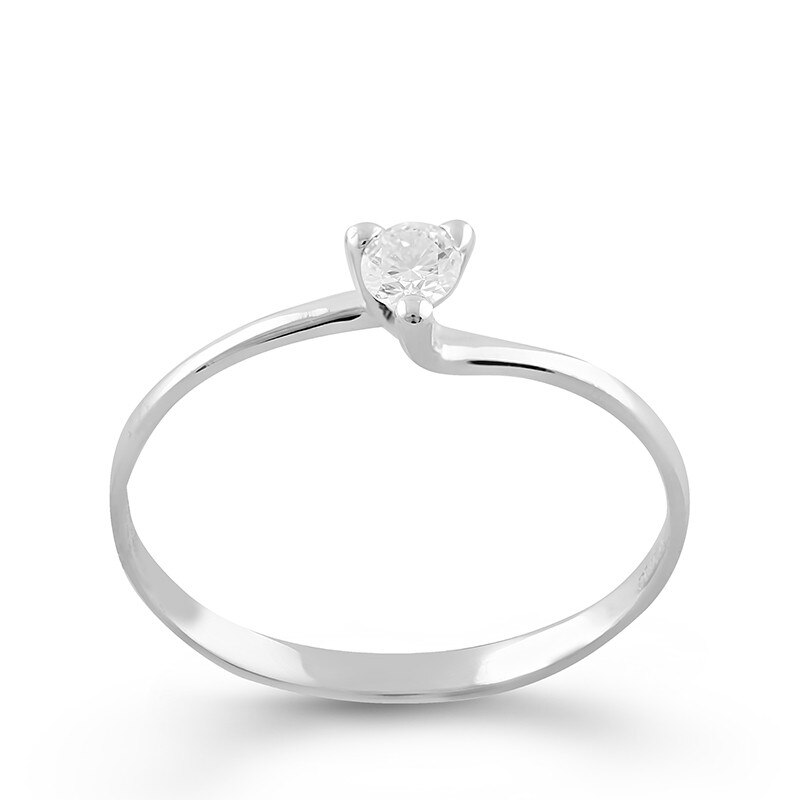 Inel Logodna Aur 18k Diamant Bibigi, 54