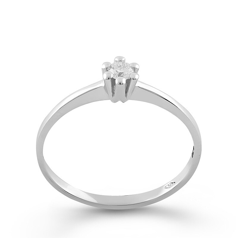 Inel Logodna Aur 18k Diamant Bibigi, 56