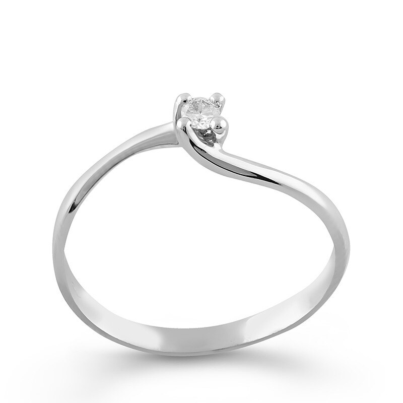 Inel Logodna Aur 18k Diamant Bibigi, 54