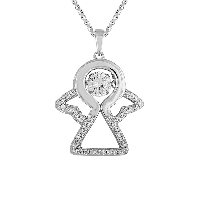 Pandantiv Carla M* Argint 925 CZ ENMP02748A