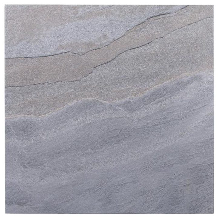Gresie portelanata rectificata Slate Grey, 60X60, mata
