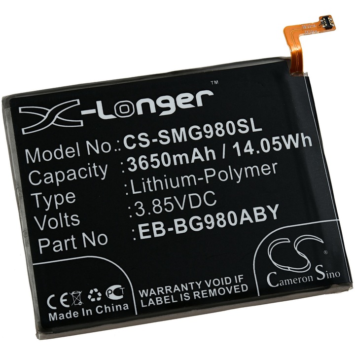 Acumulator compatibil Samsung Galaxy S20, SM-G980F, EB-BG980ABY