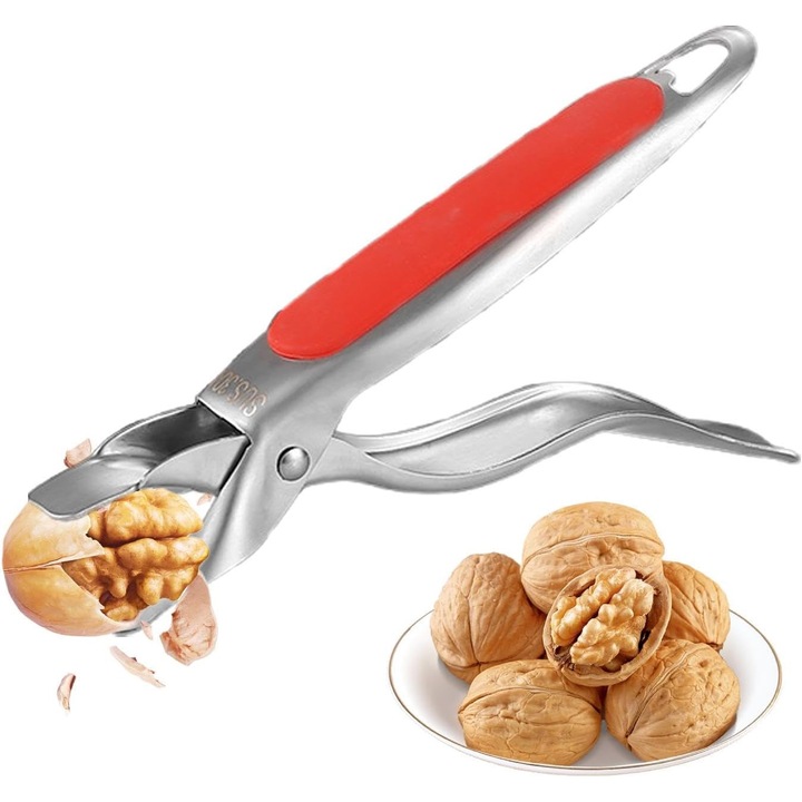 Cleste de bucatarie din otel inoxidabil, design ergonomic, utilizare multifunctionala, 30x5cm