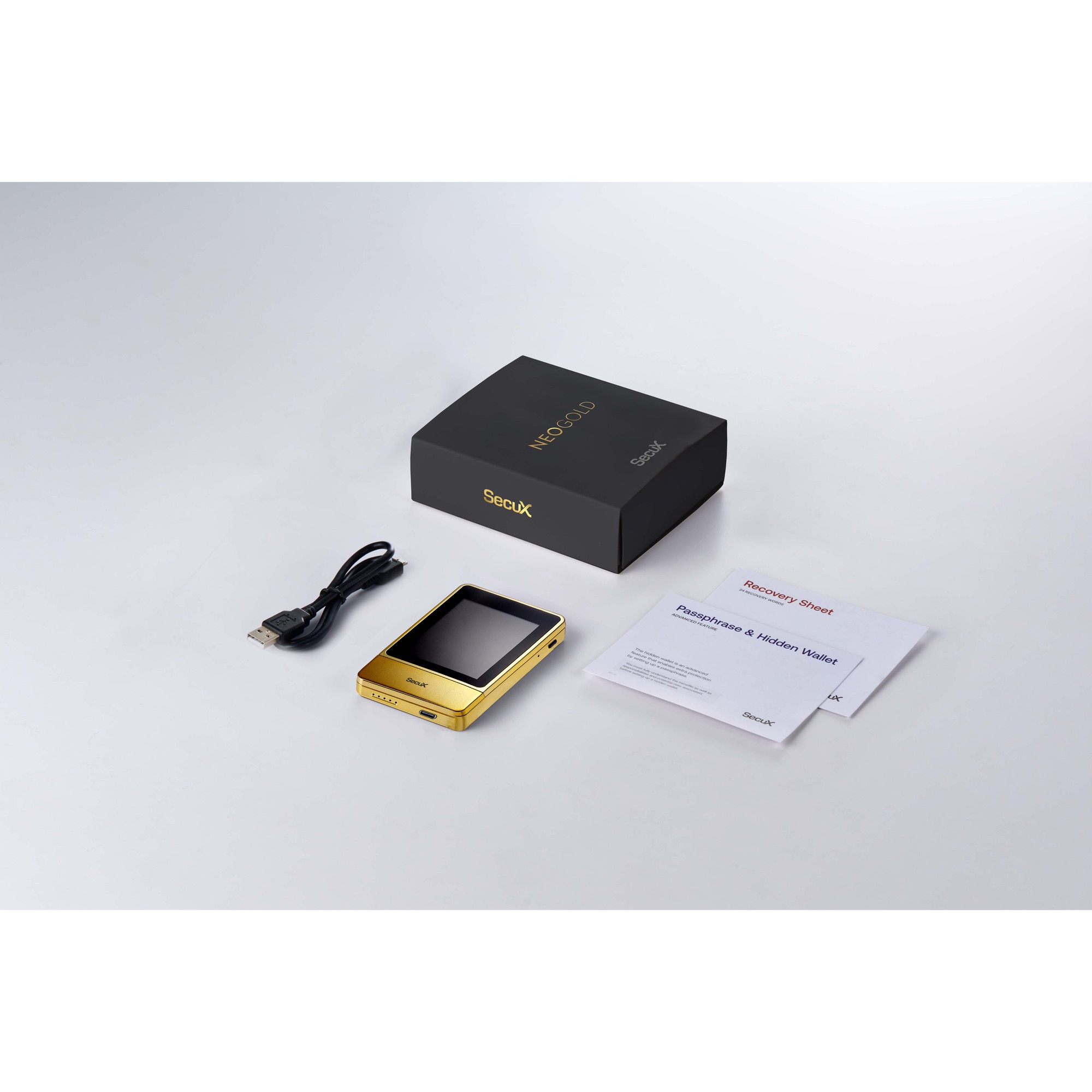 Portofel Crypto SecuX Neo X, touchscreen intuitiv, Bluetooth, USB-C,  securitate de grad militar - eMAG.ro