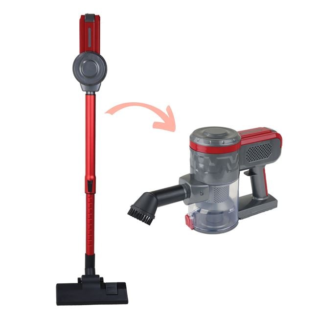 Aspirator electric vertical rosu, 600W, puternic si usor de folosit – pentru toate tipurile de suprafete