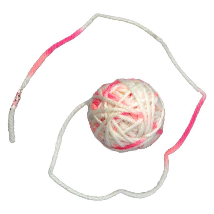 Minge de lână pentru pisici, Japan Premium, portocalie, 6, 5cm, cu Matatabi