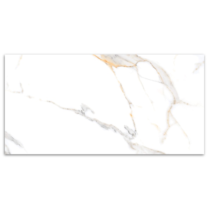Gresie portelanata rectificata Miami Natural, 80X160, lucioasa
