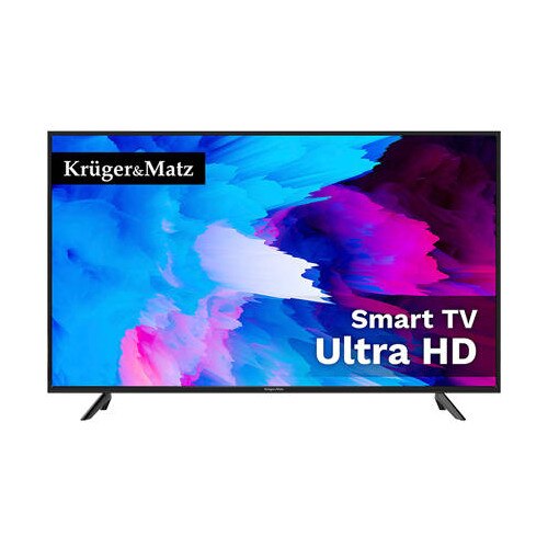 Televizor LED Kruger&Matz KM0265UHD-S5 Smart Ultra HD 65Inch 165CM Negru