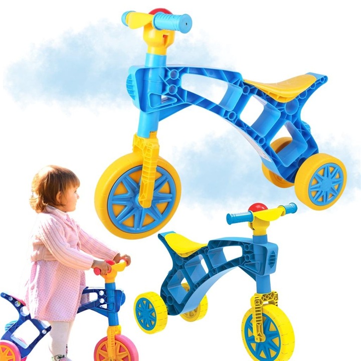 Rowerek biegowy Technok, multicolor, 2-5 ani