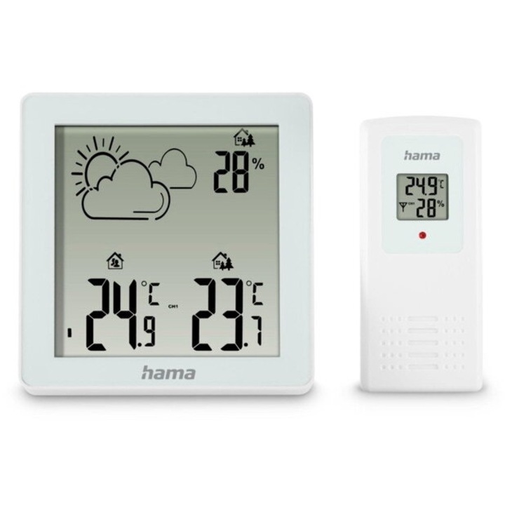 Statie Meteo Zakynthos Higrometru Alb