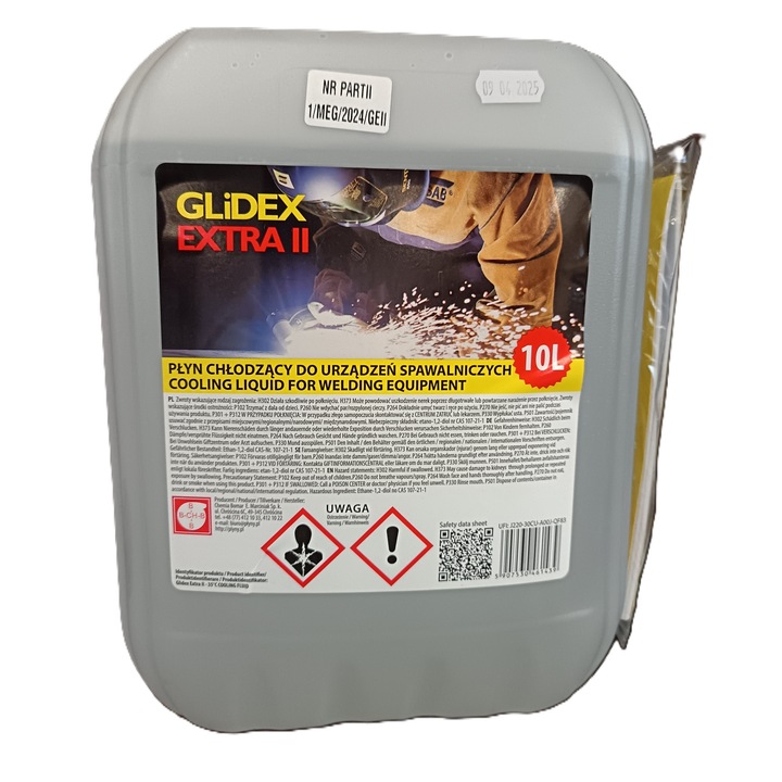 Hűtőfolyadék-kanna Mig-Mag/ Wig / Plazma 10 liter (-35 fok) Esab