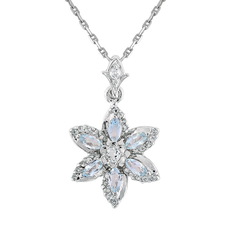 Pandantiv Fantazzia Argint 925 Topaz Albastru MNGP8BT