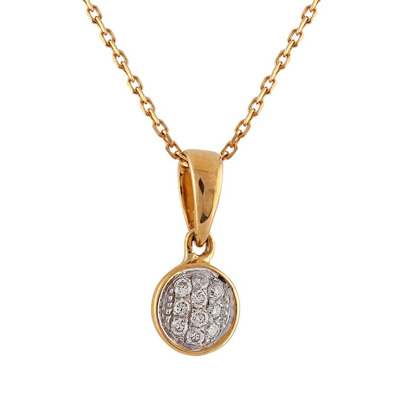 Pandantiv Deruvo Aur 18k Diamante PN16966-Y8DI